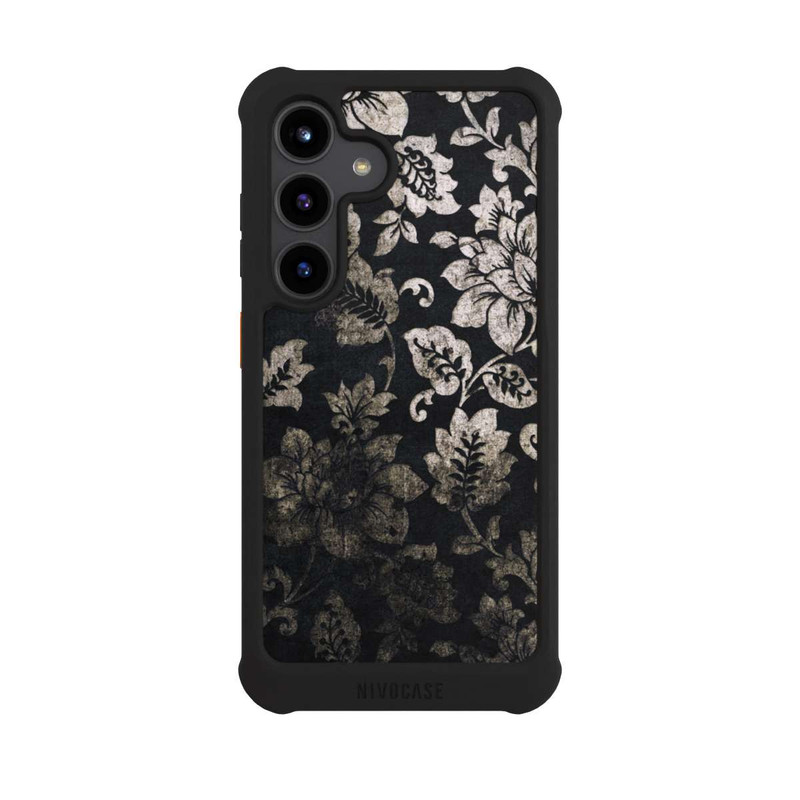 Galaxy S24 NIVOmax Silver Black Vintage