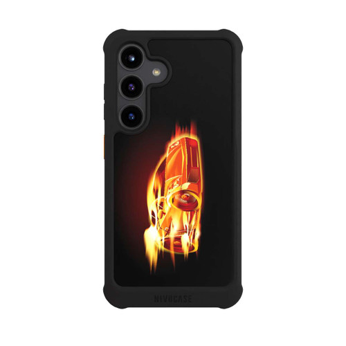 Samsung Galaxy S24 NIVOmax Burning Car