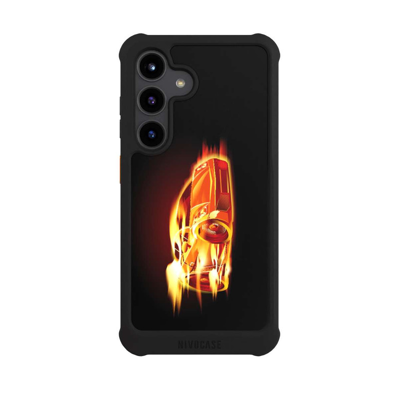 Galaxy S24 NIVOmax Burning Car