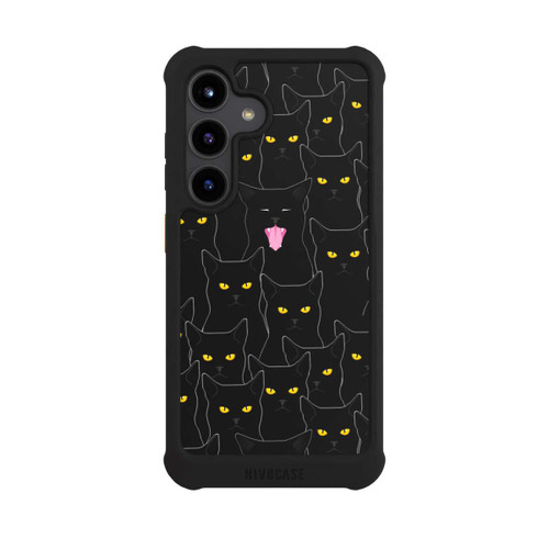 Samsung Galaxy S24 NIVOmax Verhexte Katzen