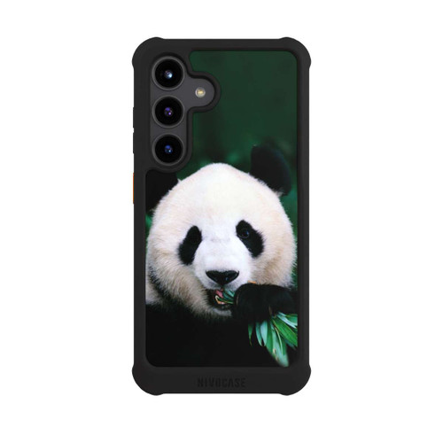 Samsung Galaxy S24 NIVOmax Panda mit Bambus