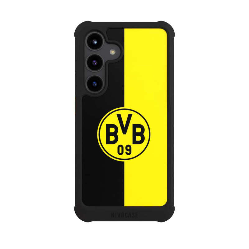 Galaxy S24 NIVOmax BVB Schwarz / Gelb