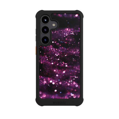 Samsung Galaxy S24 NIVOmax Lilac Sparkles Look
