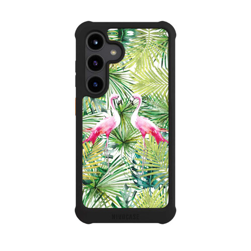 Samsung Galaxy S24 NIVOmax Palmen Flamingo
