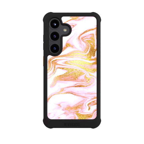 Samsung Galaxy S24 NIVOmax Gold Fluss Look