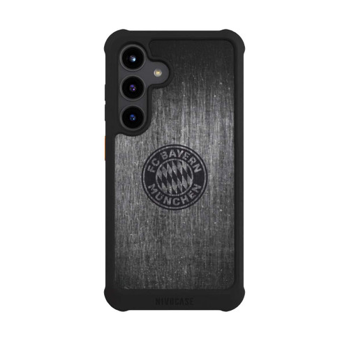 Samsung Galaxy S24 NIVOmax Metal look FCB Logo plain
