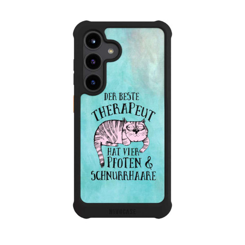Samsung Galaxy S24 NIVOmax Katze Therapeut