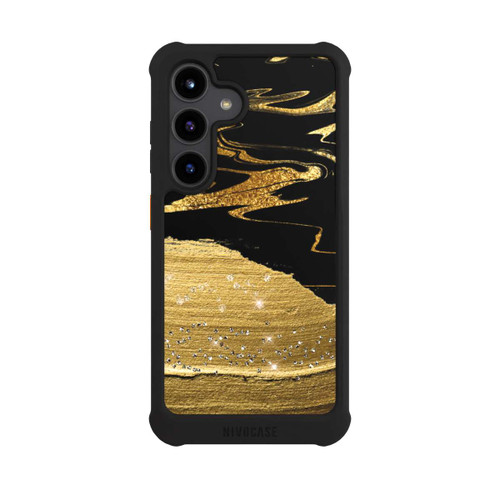 Samsung Galaxy S24 NIVOmax Marble Golden Look Veins