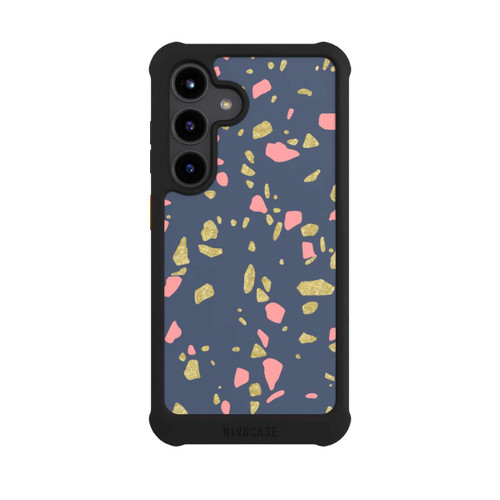 Samsung Galaxy S24 NIVOmax Terazzo Gold-Optik