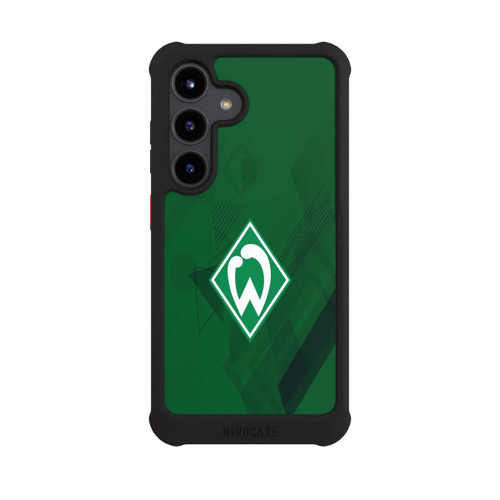 Samsung Galaxy S24 NIVOmax Grüne Grafikelemente - Werder Bremen