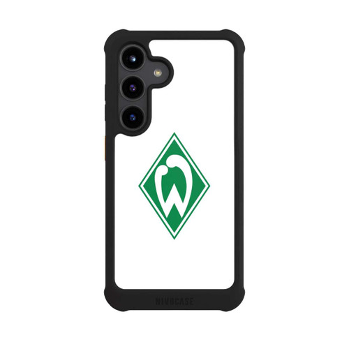 Samsung Galaxy S24 NIVOmax Logo auf Weiß - Werder Bremen