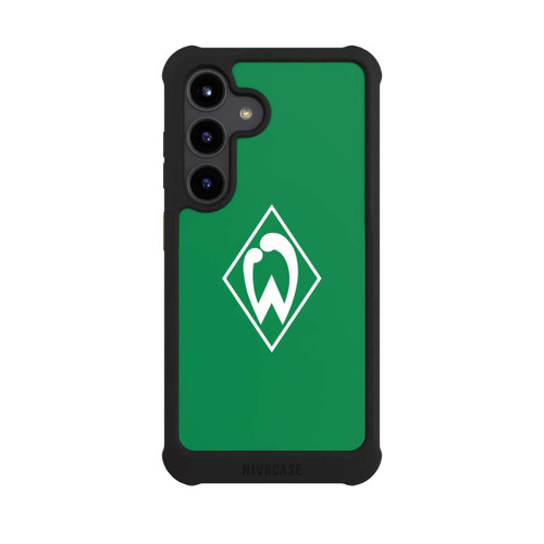 Samsung Galaxy S24 NIVOmax Logo auf Grün - Werder Bremen