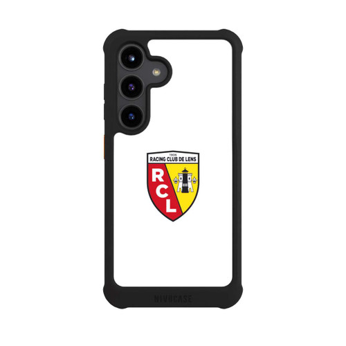 Samsung Galaxy S24 NIVOmax Logo RC Lens / Blanc