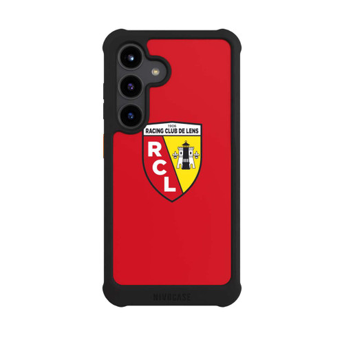 Samsung Galaxy S24 NIVOmax RC Lens Logo - Rot