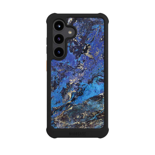 Samsung Galaxy S24 NIVOmax Lapislazuli blau und gold