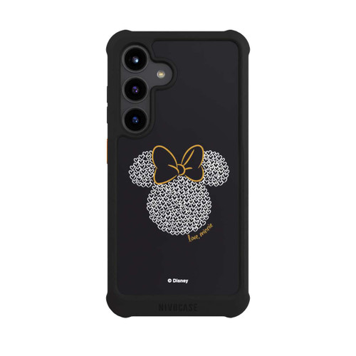 Samsung Galaxy S24 NIVOmax Minnie Black and White