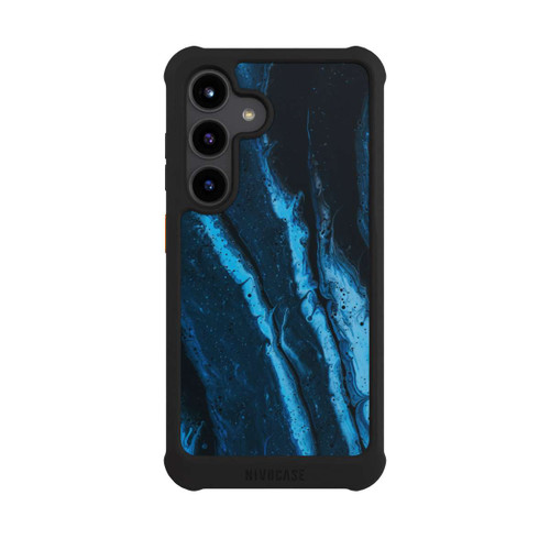 Samsung Galaxy S24 NIVOmax Blue oil texture