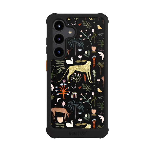 Samsung Galaxy S24 NIVOmax Wild garden letters by Léa Le Pivert