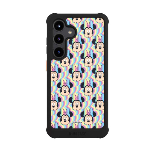 Samsung Galaxy S24 NIVOmax Minnie Rainbow Faces