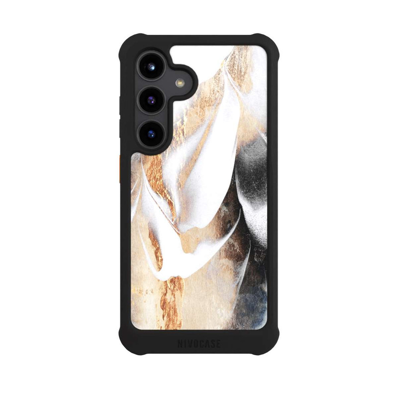 Galaxy S24 NIVOmax Apaisez votre âme Gold Print