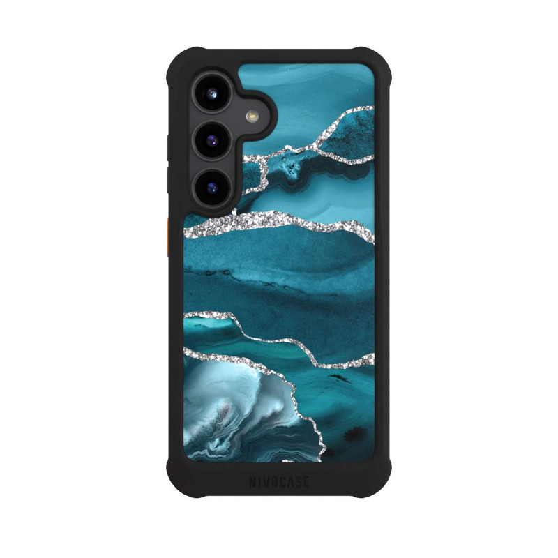 Galaxy S24 NIVOmax Gletscher Eis Marmor