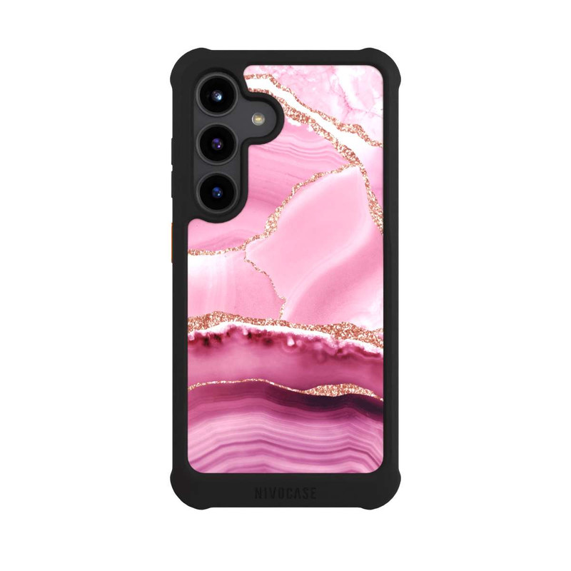 Galaxy S24 NIVOmax Meerjungfrauen Pink Marmor