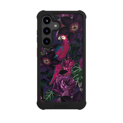 Samsung Galaxy S24 NIVOmax Vogel im dunklen Dschungel