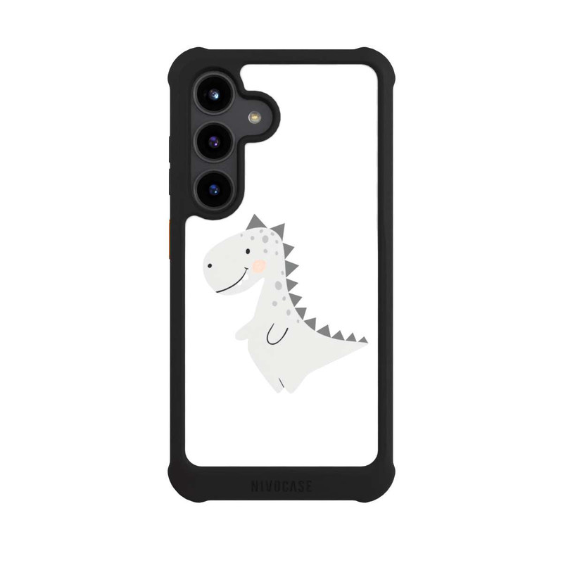 Galaxy S24 NIVOmax Grauer Dino