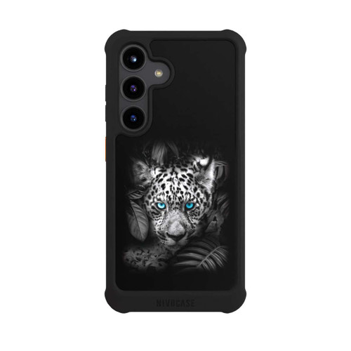 Samsung Galaxy S24 NIVOmax Jaguar Schwarz Dschungel