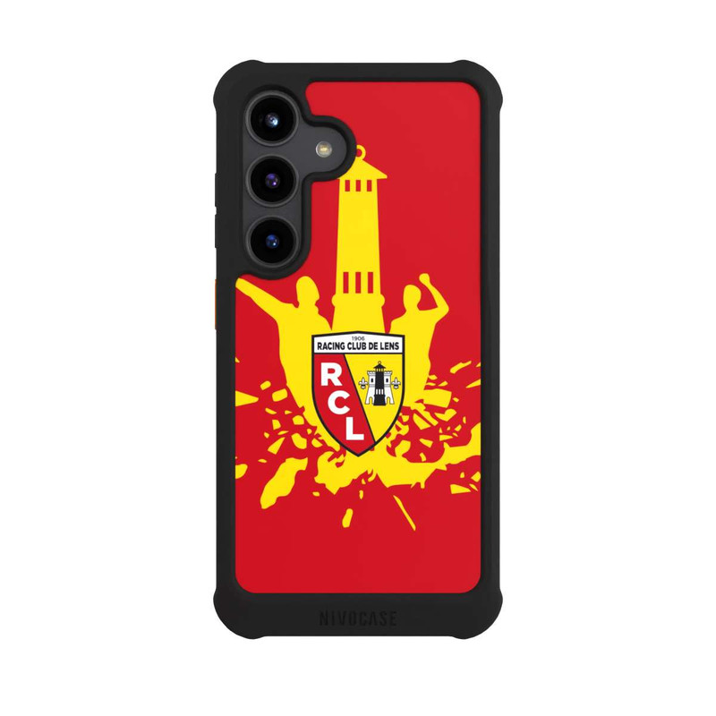 Galaxy S24 NIVOmax Tour RCL jaune sur rouge