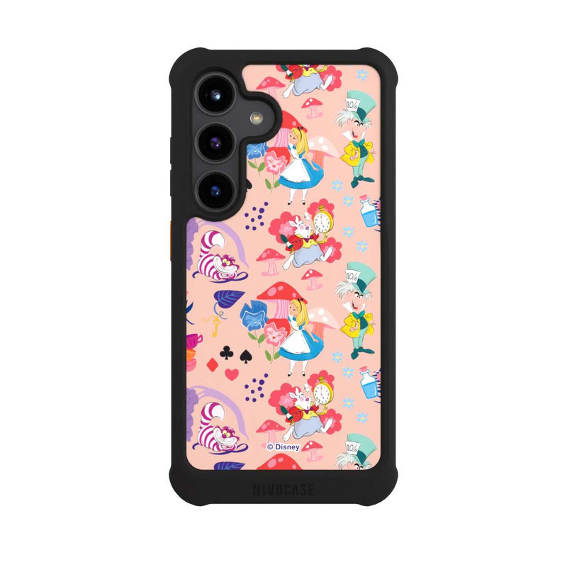 Galaxy S24 NIVOmax Alice Crazy Pattern