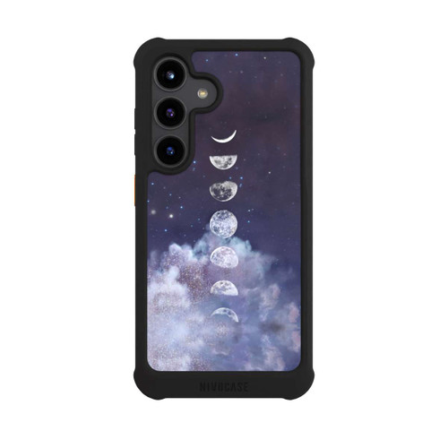 Samsung Galaxy S24 NIVOmax Mondphasen auf dem Mond