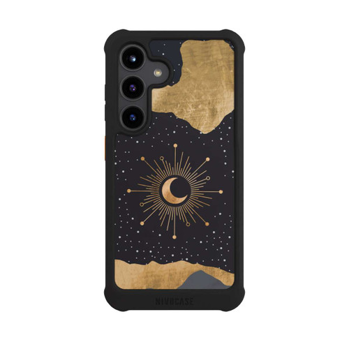 Samsung Galaxy S24 NIVOmax Sternennacht Gold