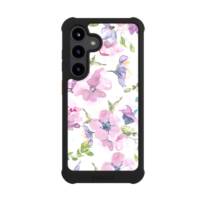Galaxy S24 NIVOmax Watercolor Flowers