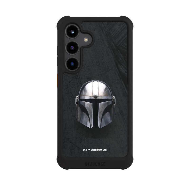 Galaxy S24 NIVOmax Casque Mandalorien Noir