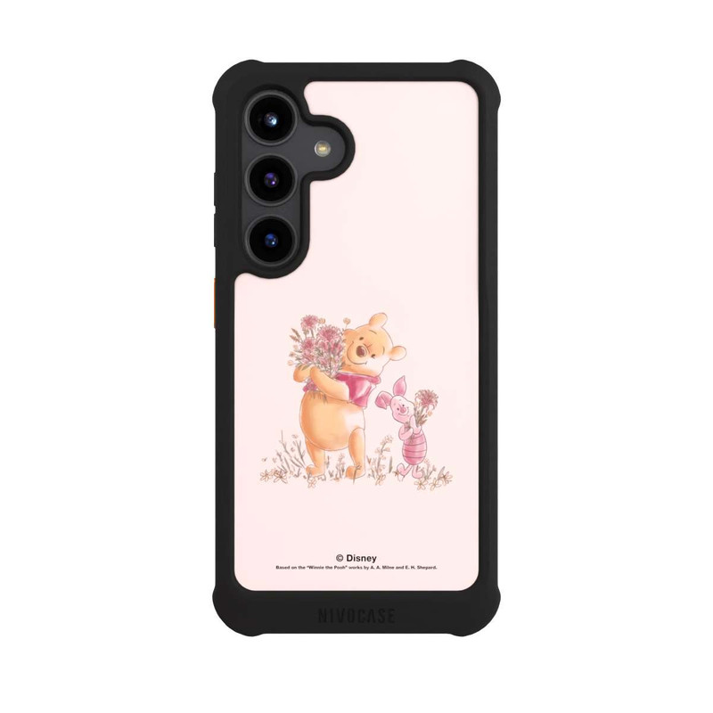 Galaxy S24 NIVOmax Winnie the Pooh and Piglet Flowers