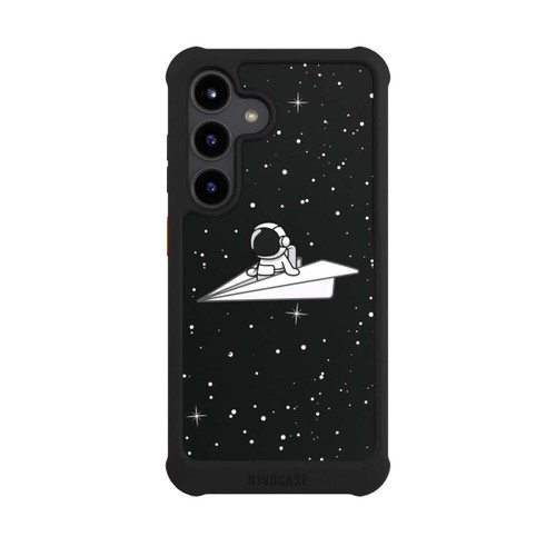 Samsung Galaxy S24 NIVOmax Astronaut Paper Plane Comic