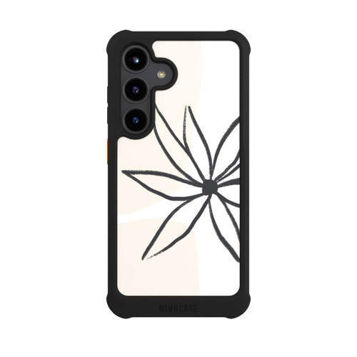 Samsung Galaxy S24 NIVOmax Blume und Creme