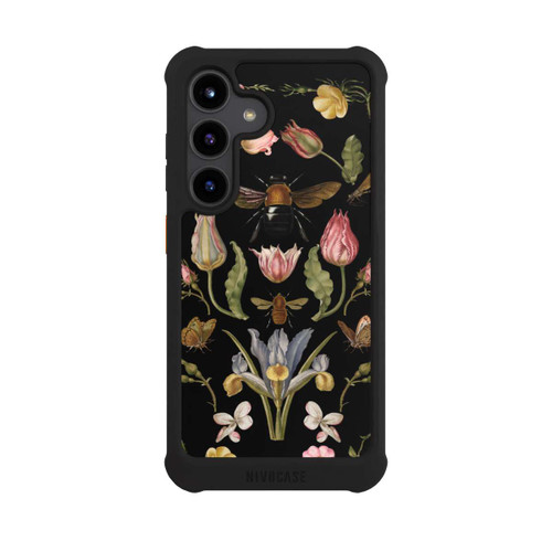 Samsung Galaxy S24 NIVOmax Wild Flower and Bee Black