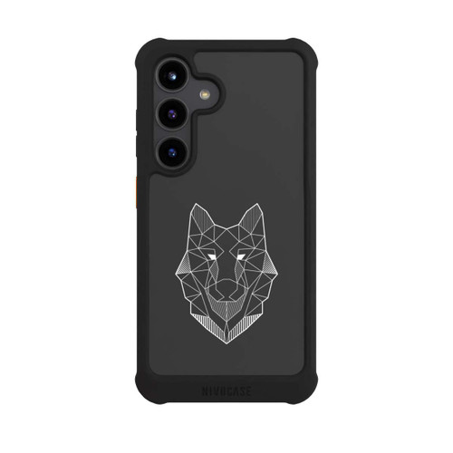 Samsung Galaxy S24 NIVOmax Wolf-Low Poly