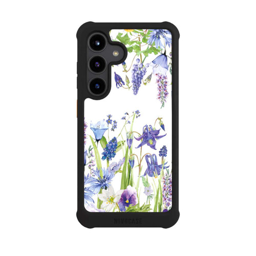 Samsung Galaxy S24 NIVOmax Blumenwiese Lavendel