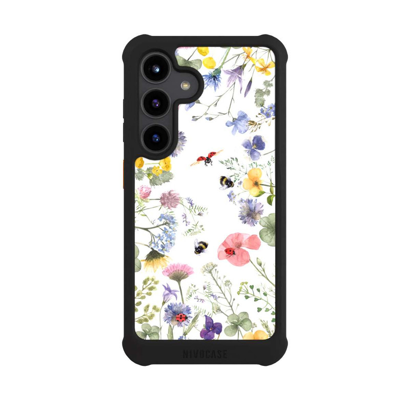 Galaxy S24 NIVOmax Fleurs Printanières et Abeilles