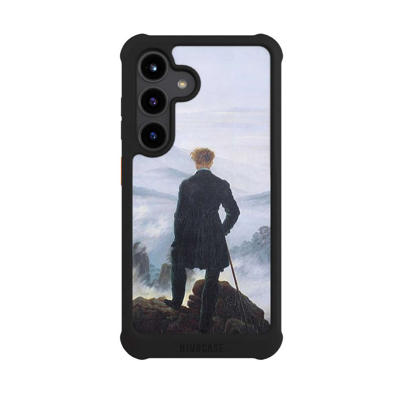 Galaxy S24 NIVOmax Le Vagabond au-dessus de la Mer de Brouillard