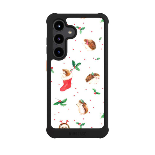 Samsung Galaxy S24 NIVOmax Christmas Cute Hedgehog