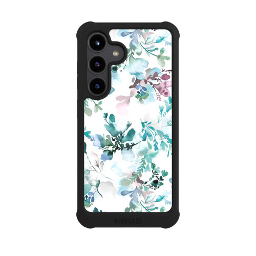 Samsung Galaxy S24 NIVOmax Zarte Herbstblumen Eukalyptus