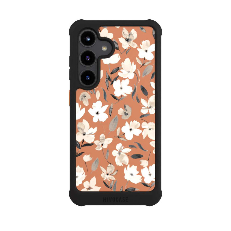 Galaxy S24 NIVOmax Frische Herbstblumen Kupfer