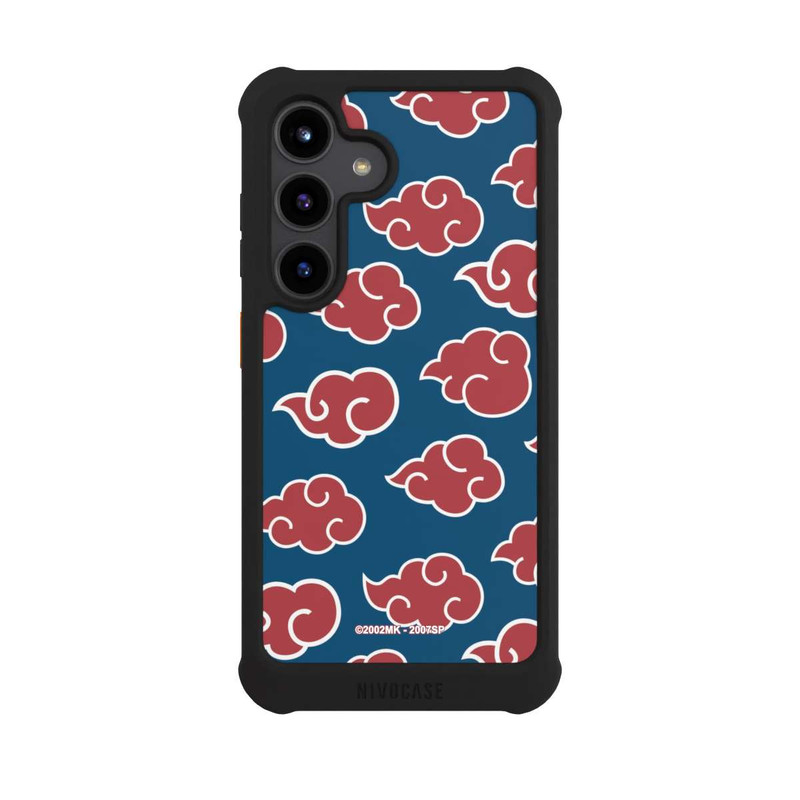 Galaxy S24 NIVOmax Akatsuki Pattern Blue