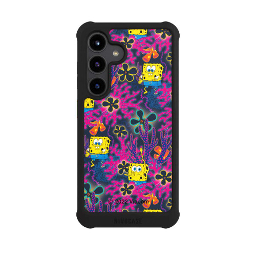 Samsung Galaxy S24 NIVOmax Spongebob - Coral Pattern