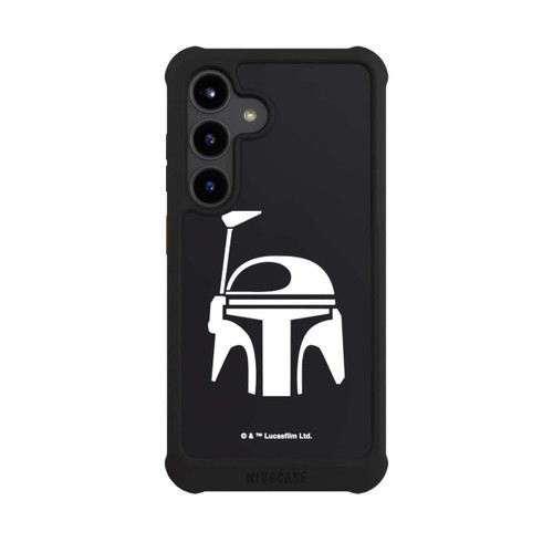 Samsung Galaxy S24 NIVOmax Boba Fett Helm Schwarz