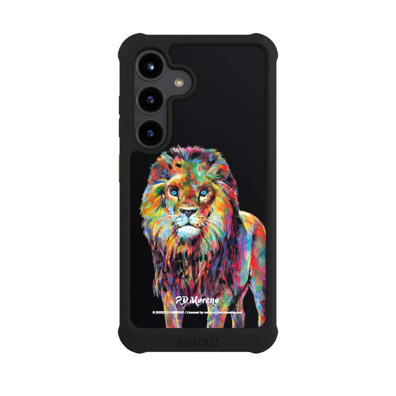 Galaxy S24 NIVOmax Lion Colorful Art par P.D. Moreno